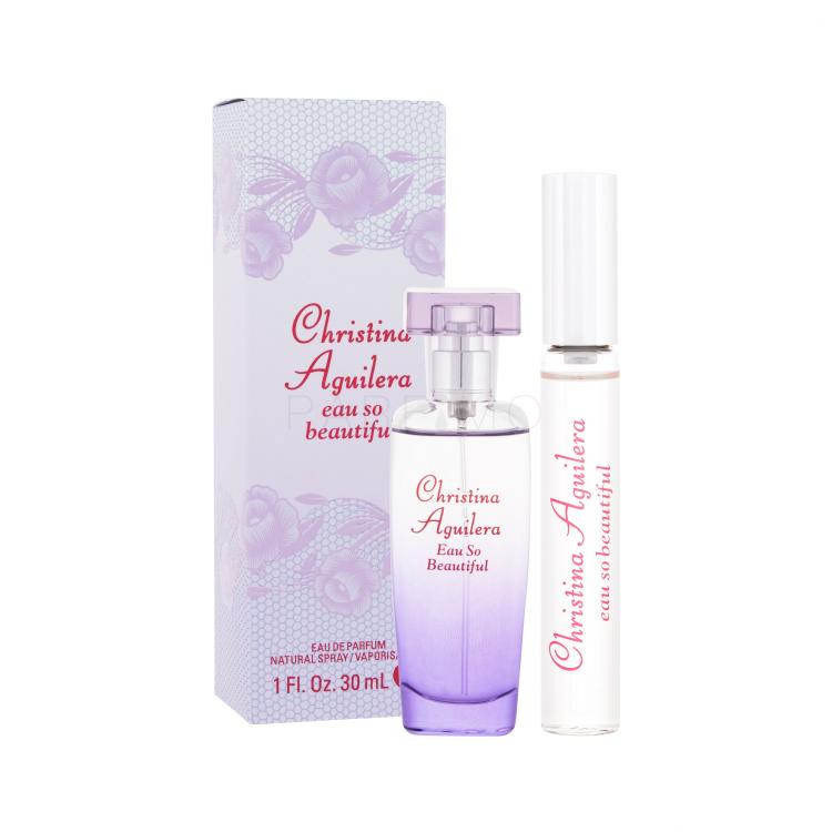 Christina Aguilera Eau So Beautiful Geschenkset Eau de Parfum 30 ml + Eau de Parfum 10 ml