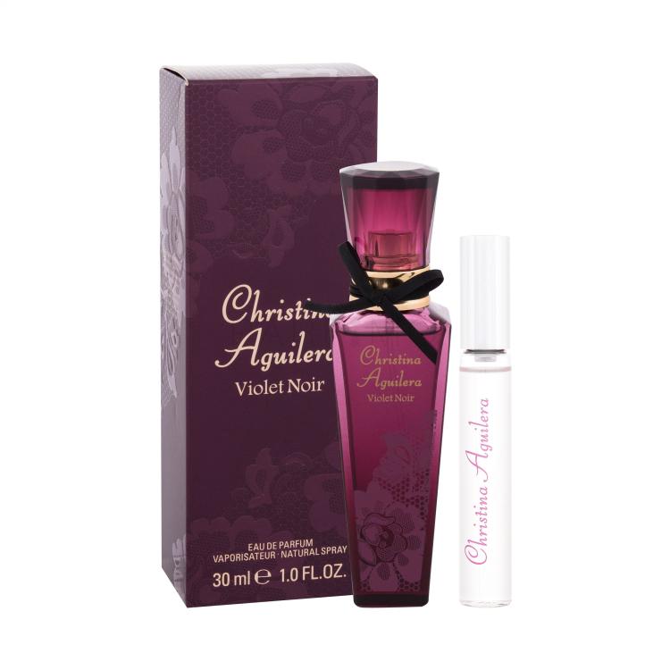 Christina Aguilera Violet Noir Geschenkset Eau de Parfum 30 ml + Eau de Parfum Xperience 10 ml
