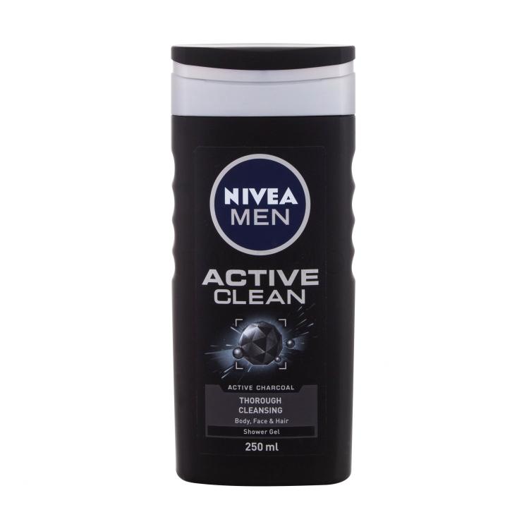 Nivea Men Active Clean Duschgel für Herren 250 ml