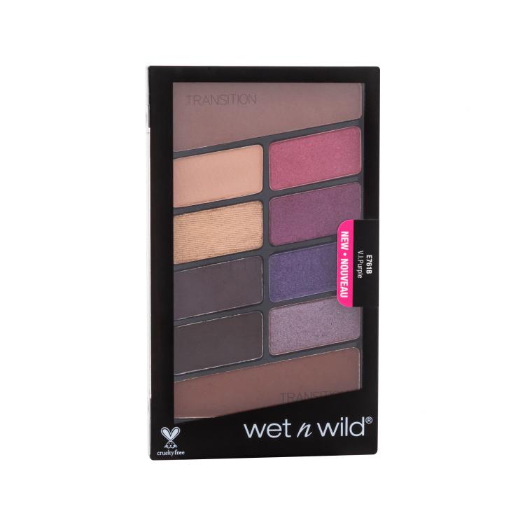 Wet n Wild Color Icon 10 Pan Lidschatten für Frauen 10 g Farbton  V.I.Purple