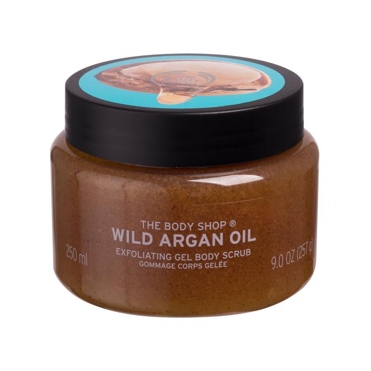 The Body Shop Wild Argan Oil Exfoliating Gel Body Scrub Körperpeeling für Frauen 250 ml