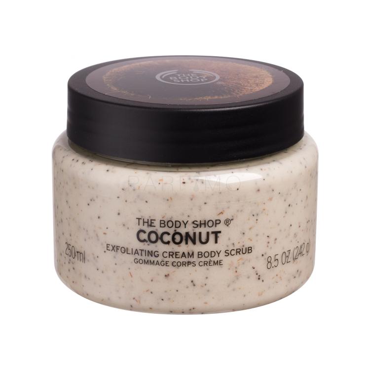 The Body Shop Coconut Exfoliating Cream Body Scrub Körperpeeling für Frauen 250 ml