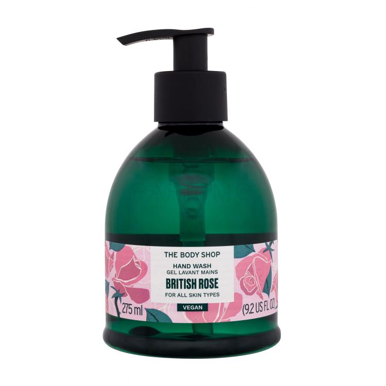 The Body Shop British Rose Hand Wash Flüssigseife für Frauen 275 ml