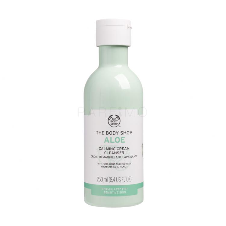The Body Shop Aloe Calming Cream Cleanser Reinigungscreme für Frauen 250 ml
