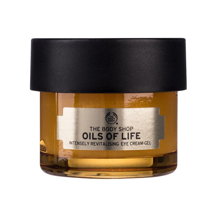 The Body Shop Oils Of Life Intensely Revitalising Eye Cream-Gel Augencreme für Frauen 20 ml