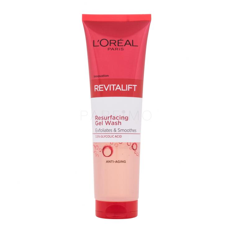 L&#039;Oréal Paris Revitalift Resurfacing Gel Wash Reinigungsgel für Frauen 150 ml