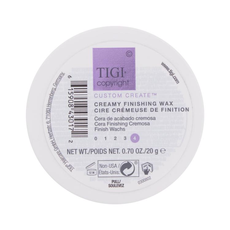 Tigi Copyright Custom Create Creamy Finishing Wax Haarwachs für Frauen 20 g