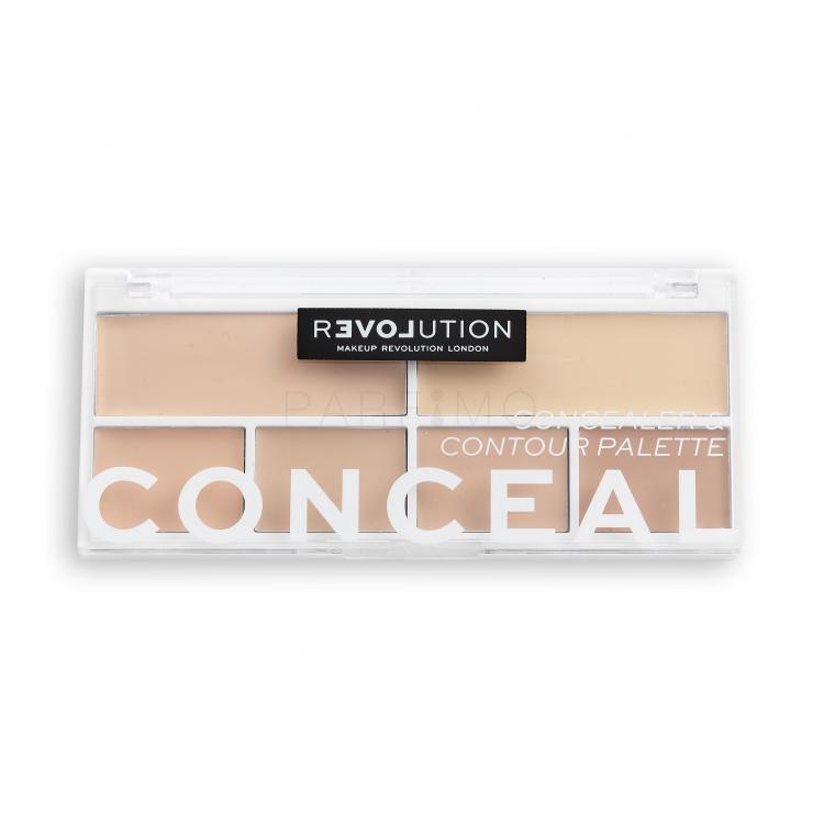 Revolution Relove Conceal Me Concealer &amp; Contour Palette Contouring Palette für Frauen 11,2 g Farbton  Fair