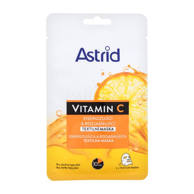 Astrid Vitamin C Tissue Mask Gesichtsmaske für Frauen 1 St.