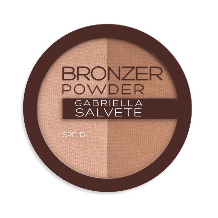 Gabriella Salvete Sunkissed Bronzer Powder Duo SPF15 Bronzer für Frauen 9 g