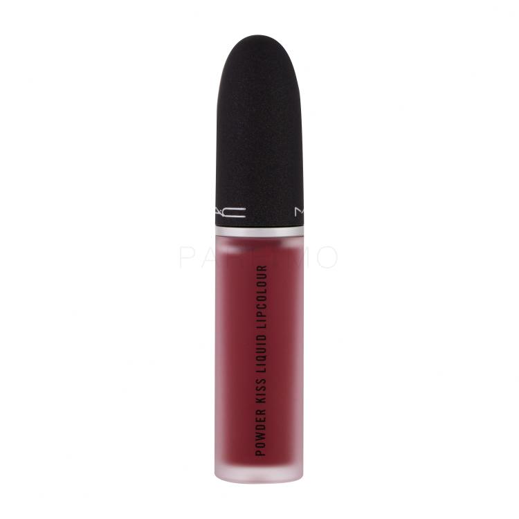 MAC Powder Kiss Liquid Lippenstift für Frauen 5 ml Farbton  991 Devoted To Chili