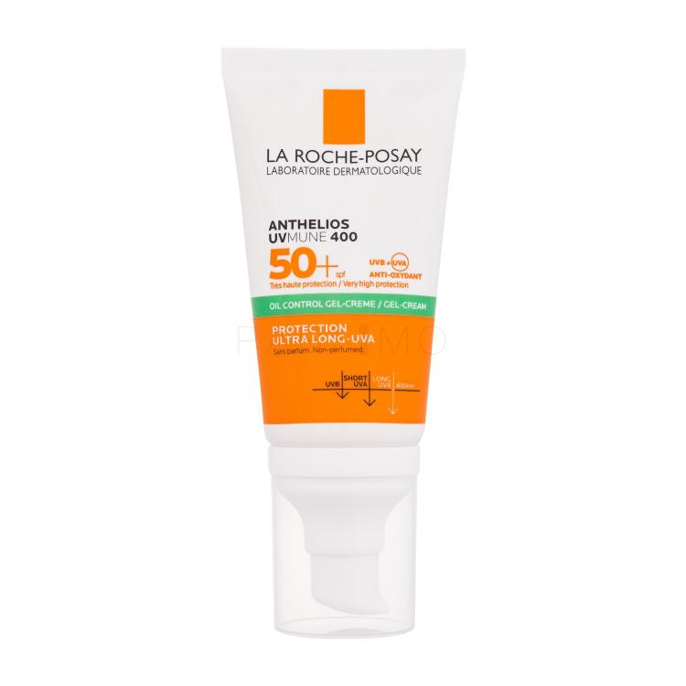 La Roche-Posay Anthelios UVMUNE 400 Oil Control Gel-Cream SPF50+ No Parfum Sonnenschutz fürs Gesicht für Frauen 50 ml