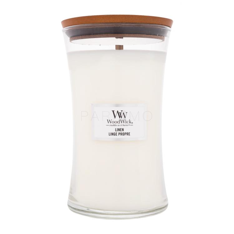 WoodWick Linen Duftkerze 610 g