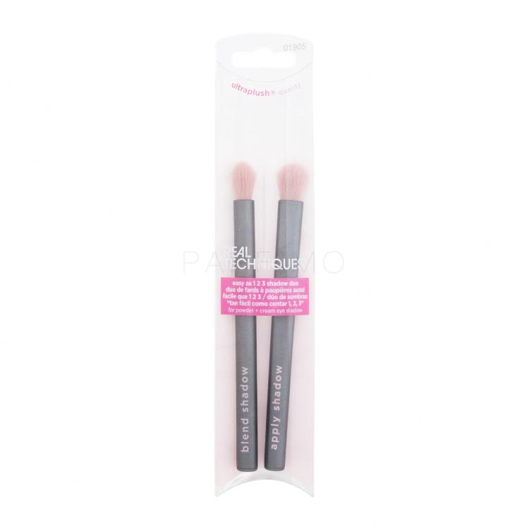Real Techniques Easy as 123 Shadow Brush Duo Pinsel für Frauen 2 St.