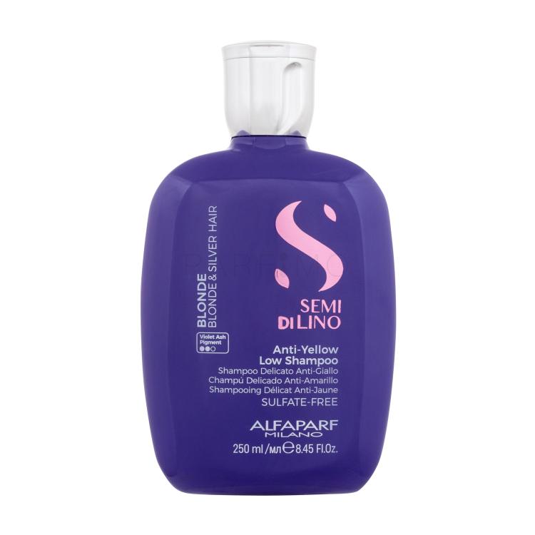 ALFAPARF MILANO Semi Di Lino Anti-Yellow Low Shampoo Shampoo für Frauen 250 ml