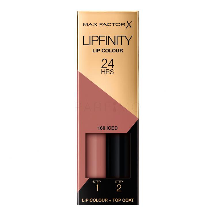 Max Factor Lipfinity Lip Colour Lippenstift für Frauen 4,2 g Farbton  160 Iced