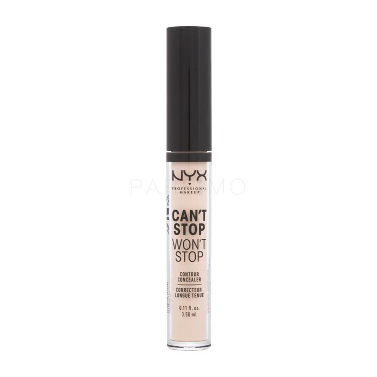 NYX Professional Makeup Can&#039;t Stop Won&#039;t Stop Contour Concealer Concealer für Frauen 3,5 ml Farbton  06 Vanilla