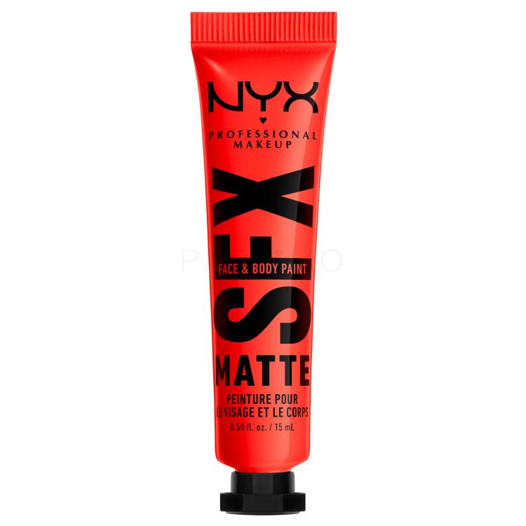NYX Professional Makeup SFX Face And Body Paint Matte Foundation für Frauen 15 ml Farbton  02 Fired Up