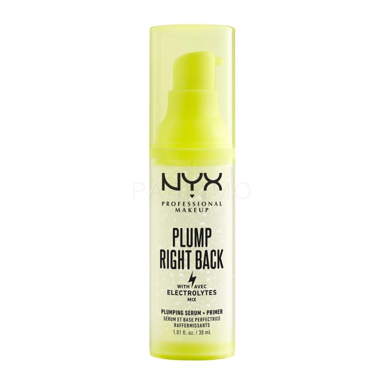 NYX Professional Makeup Plump Right Back Plumping Serum + Primer Make-up Base für Frauen 30 ml