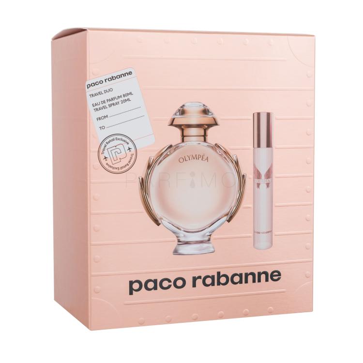 Paco Rabanne Olympéa Geschenkset Eau de Parfum 80 ml + Eau de Parfum 20 ml