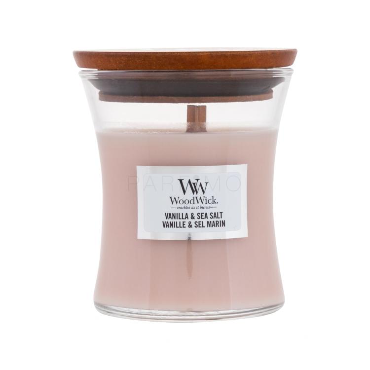 WoodWick Vanilla &amp; Sea Salt Duftkerze 85 g