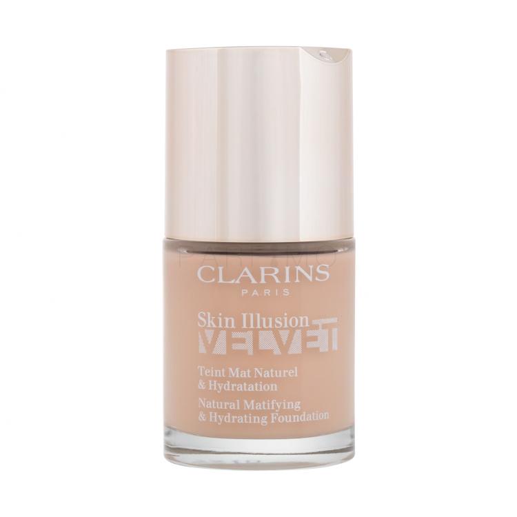 Clarins Skin Illusion Velvet Foundation für Frauen 30 ml Farbton  107C