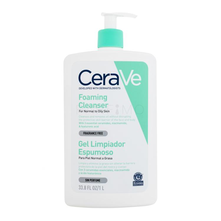 CeraVe Facial Cleansers Foaming Cleanser Reinigungsgel für Frauen 1000 ml