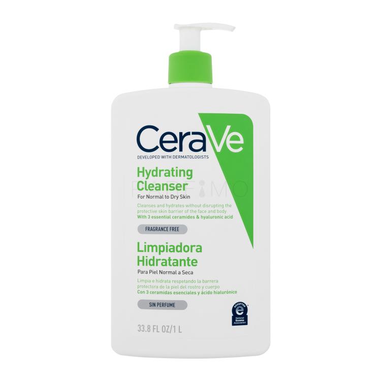 CeraVe Facial Cleansers Hydrating Reinigungsemulsion für Frauen 1000 ml