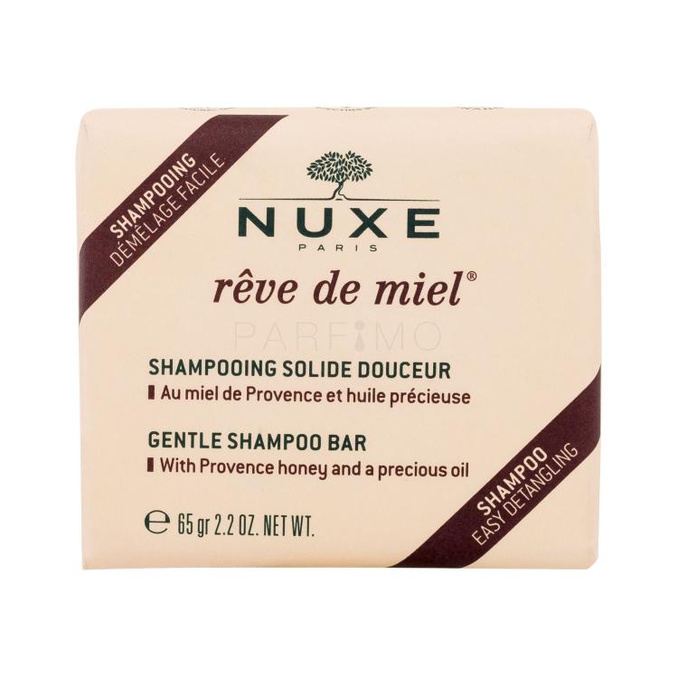 NUXE Rêve de Miel Gentle Shampoo Bar Shampoo für Frauen 65 g