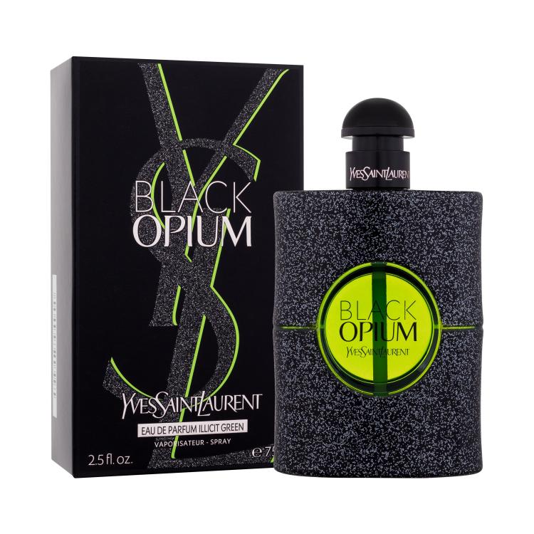 Yves Saint Laurent Black Opium Illicit Green Eau de Parfum für Frauen 75 ml
