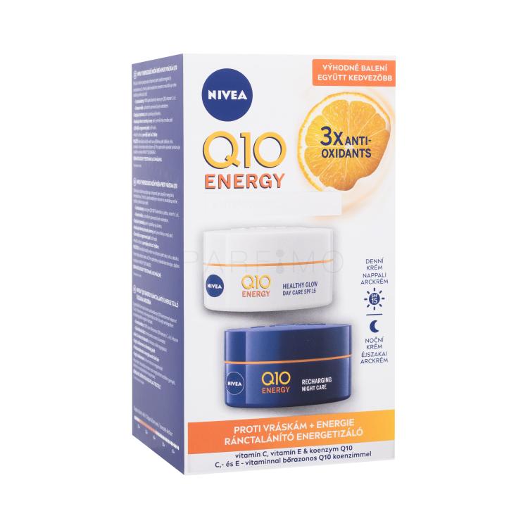 Nivea Q10 Energy Duo Pack Geschenkset Tagescreme Q10 Energy SPF15 50 ml + Nachtcreme Q10 Energy 50 ml