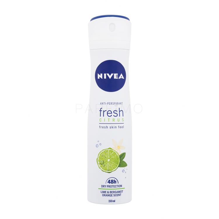 Nivea Fresh Citrus 48h Antiperspirant für Frauen 150 ml