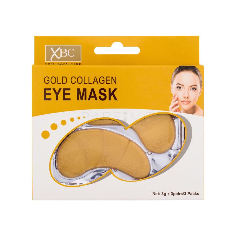 Xpel Gold Collagen Eye Mask Augenmaske für Frauen 3 St.