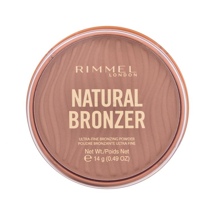 Rimmel London Natural Bronzer Ultra-Fine Bronzing Powder Bronzer für Frauen 14 g Farbton  003 Sunset