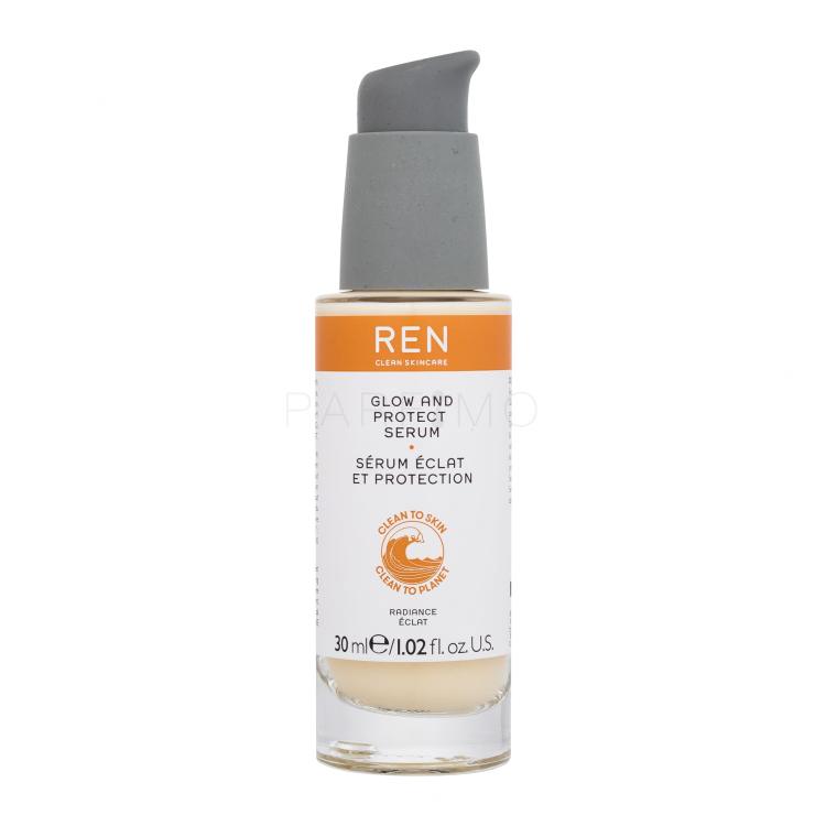 REN Clean Skincare Radiance Glow And Protect Serum Gesichtsserum für Frauen 30 ml
