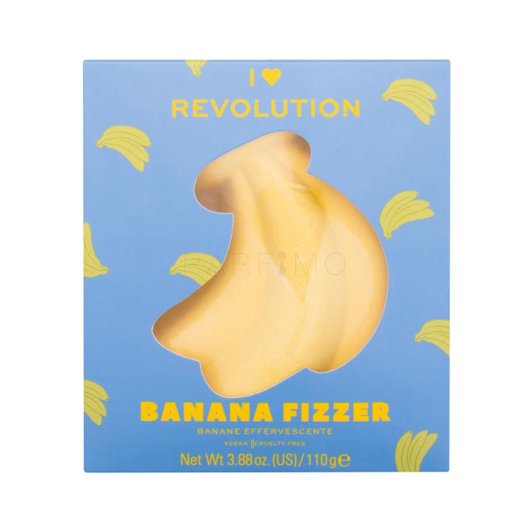 I Heart Revolution Tasty Banana Badebombe für Frauen 110 g