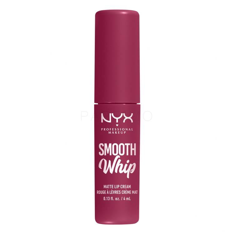 NYX Professional Makeup Smooth Whip Matte Lip Cream Lippenstift für Frauen 4 ml Farbton  08 Fuzzy Slippers
