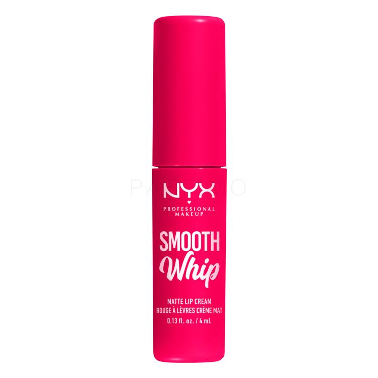 NYX Professional Makeup Smooth Whip Matte Lip Cream Lippenstift für Frauen 4 ml Farbton  10 Pillow Fight