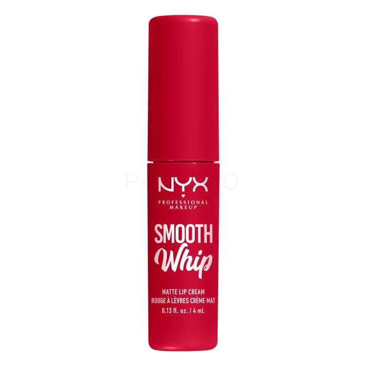 NYX Professional Makeup Smooth Whip Matte Lip Cream Lippenstift für Frauen 4 ml Farbton  13 Cherry Creme