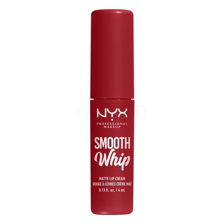 NYX Professional Makeup Smooth Whip Matte Lip Cream Lippenstift für Frauen 4 ml Farbton  14 Velvet Robe