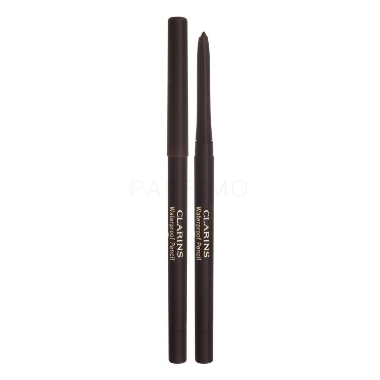 Clarins Waterproof Pencil Kajalstift für Frauen 0,29 g Farbton  02 Chestnut