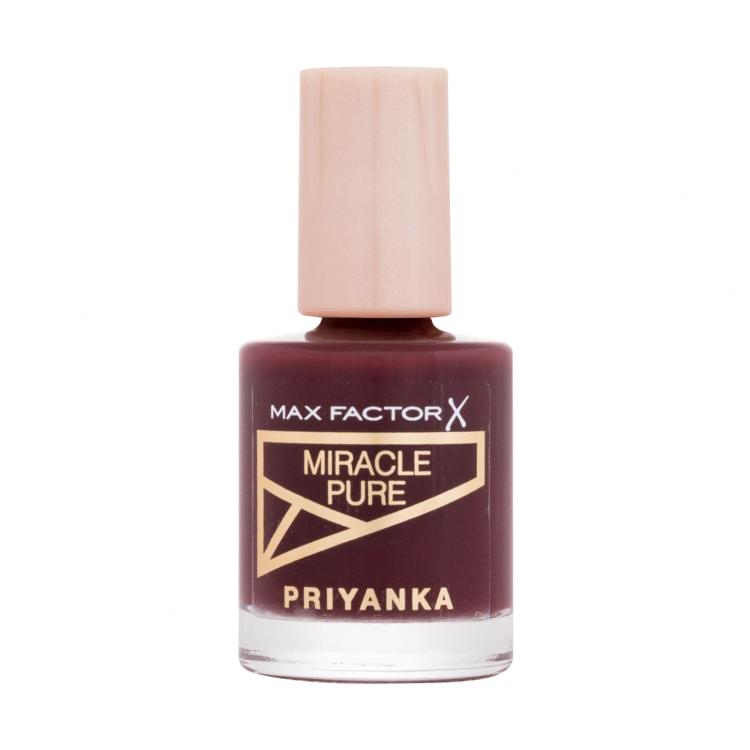 Max Factor Priyanka Miracle Pure Nagellack für Frauen 12 ml Farbton  380 Bold Rosewood