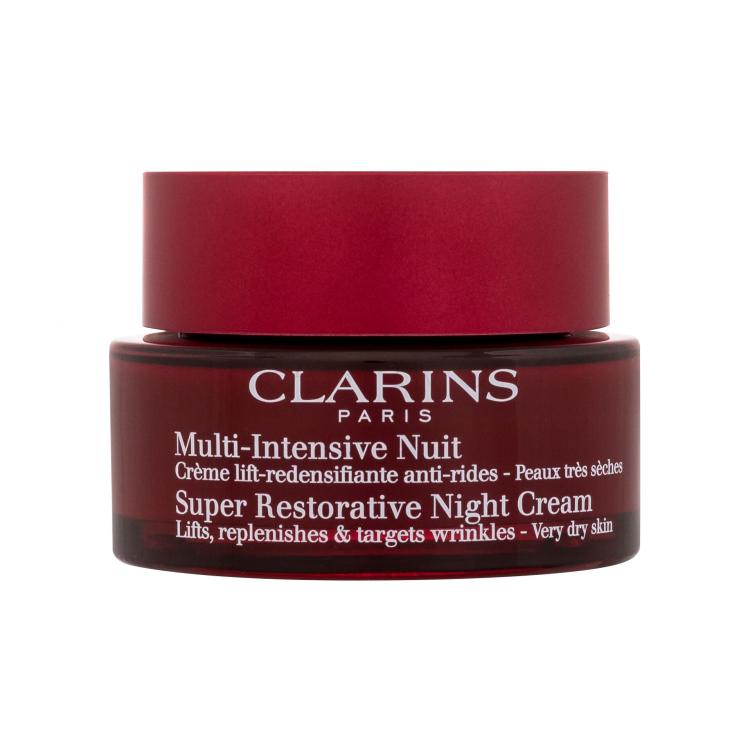 Clarins Super Restorative Night Cream Very Dry Skin Nachtcreme für Frauen 50 ml