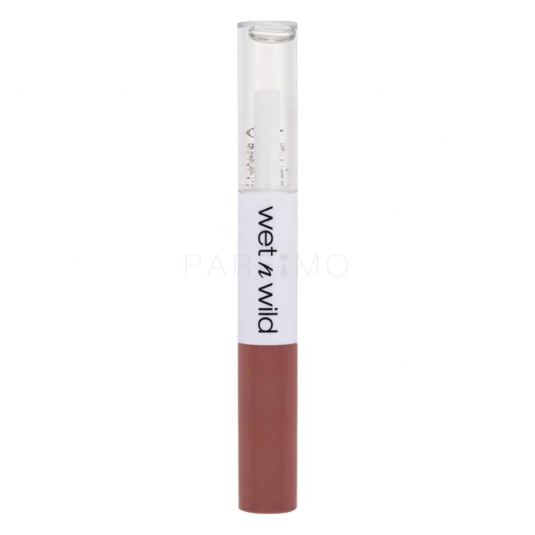Wet n Wild MegaLast Lock &#039;N&#039; Shine Lip Color + Gloss Lippenstift für Frauen 4 ml Farbton  Lotus Petal