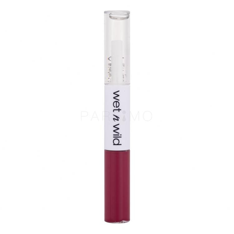 Wet n Wild MegaLast Lock &#039;N&#039; Shine Lip Color + Gloss Lippenstift für Frauen 4 ml Farbton  LA Pink