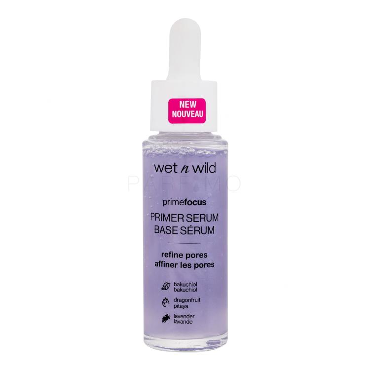 Wet n Wild Prime Focus Primer Serum Refine Pores Make-up Base für Frauen 30 ml