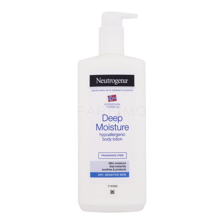 Neutrogena Norwegian Formula Deep Moisture Dry, Sensitive Skin Körperlotion 400 ml