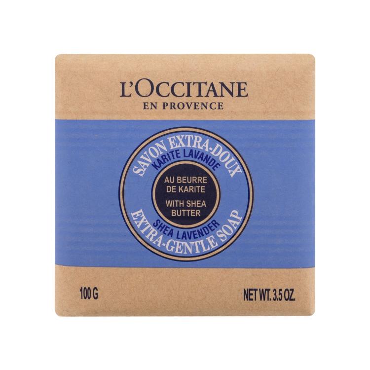 L&#039;Occitane Shea Butter Lavender Extra-Gentle Soap Seife für Frauen 100 g