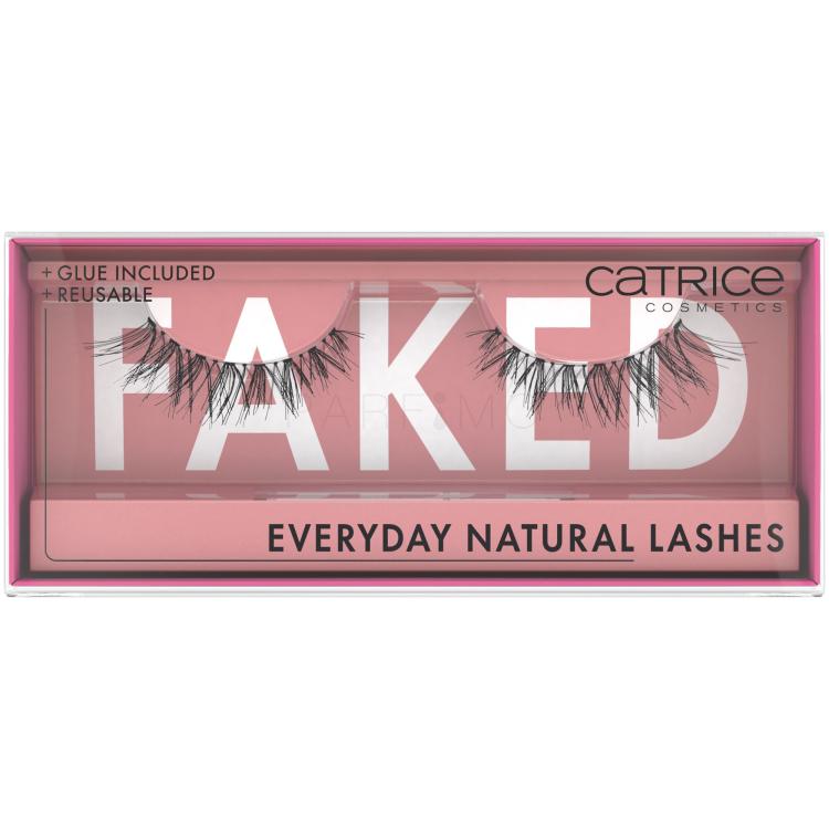 Catrice Faked Everyday Natural Lashes Falsche Wimpern für Frauen 1 St. Farbton  Black