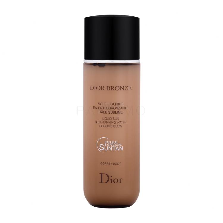 Christian Dior Bronze Liquid Sun Self-Tanning Water Sublime Glow Selbstbräuner für Frauen 100 ml